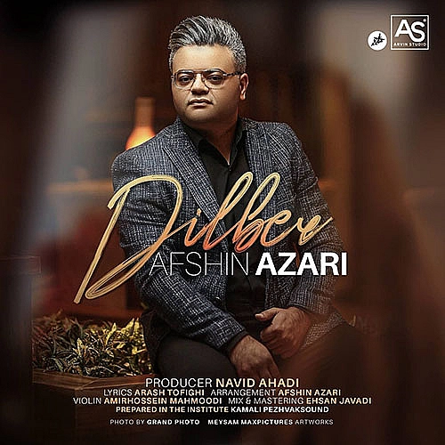 Cover artwork for Delbar by Afshin Azari